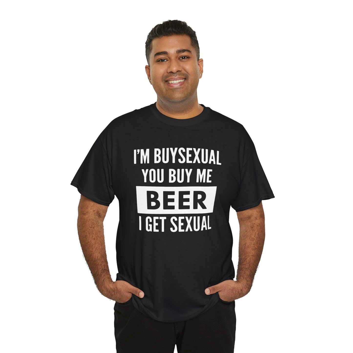 I'm Buysexual Unisex Heavy Cotton Tee