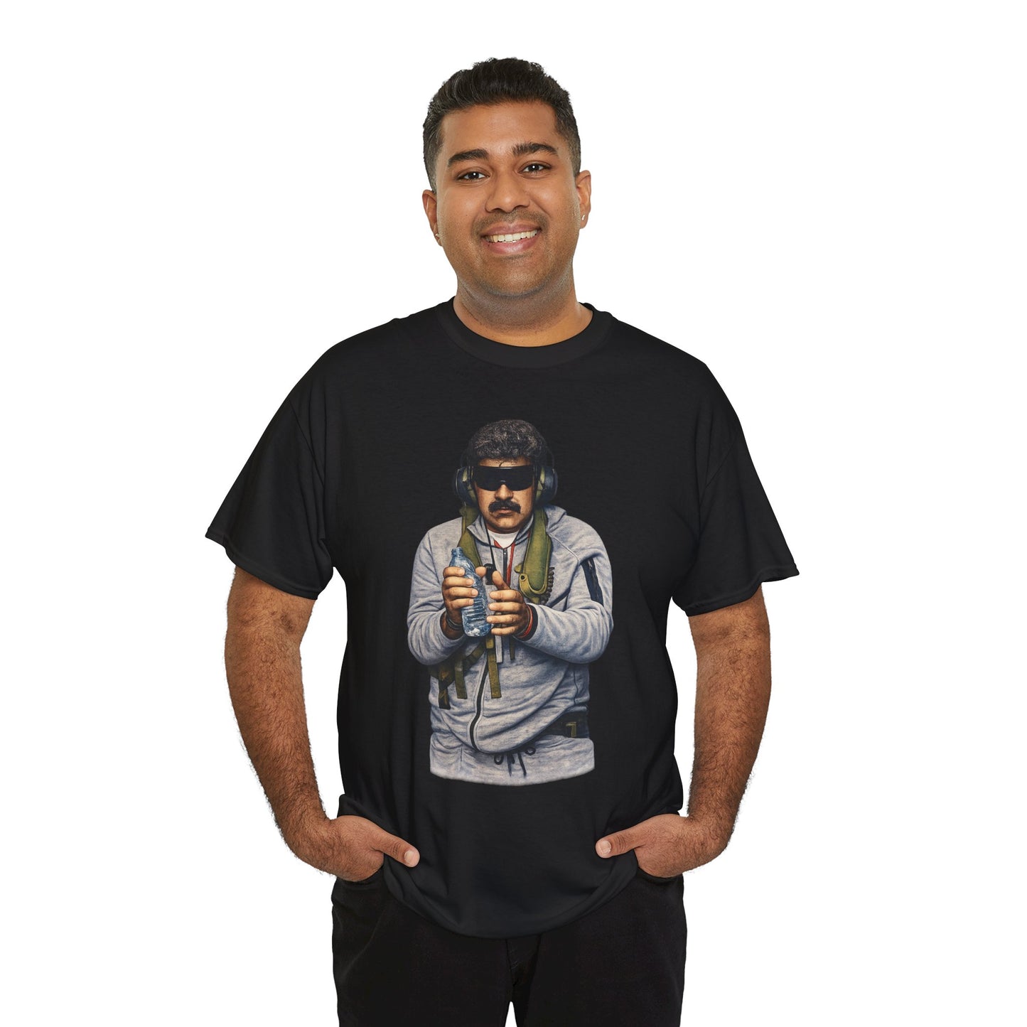 Venezuela President Unisex Heavy Cotton Tee