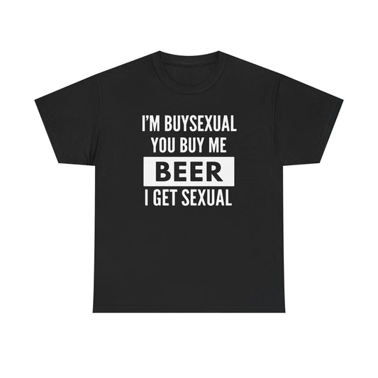 I'm Buysexual Unisex Heavy Cotton Tee