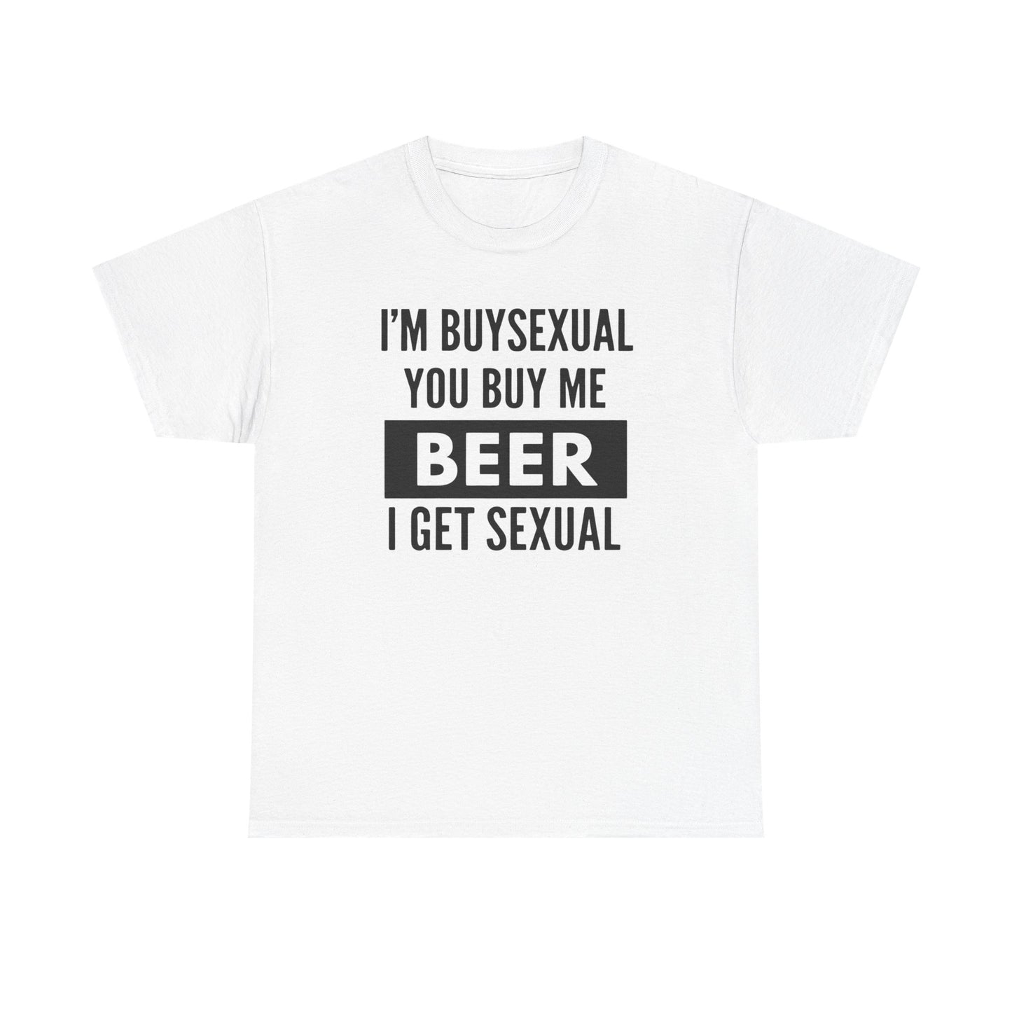 I'm Buysexual Unisex Heavy Cotton Tee