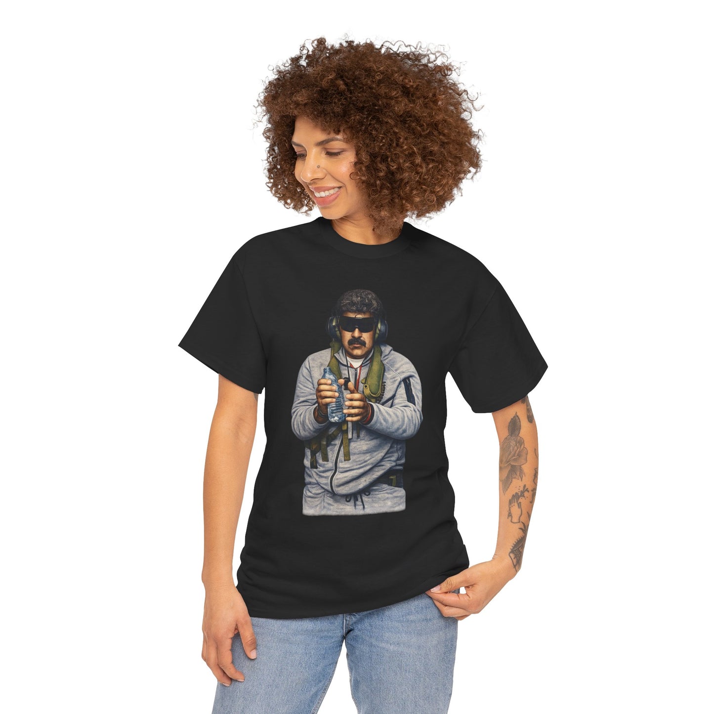 Venezuela President Unisex Heavy Cotton Tee