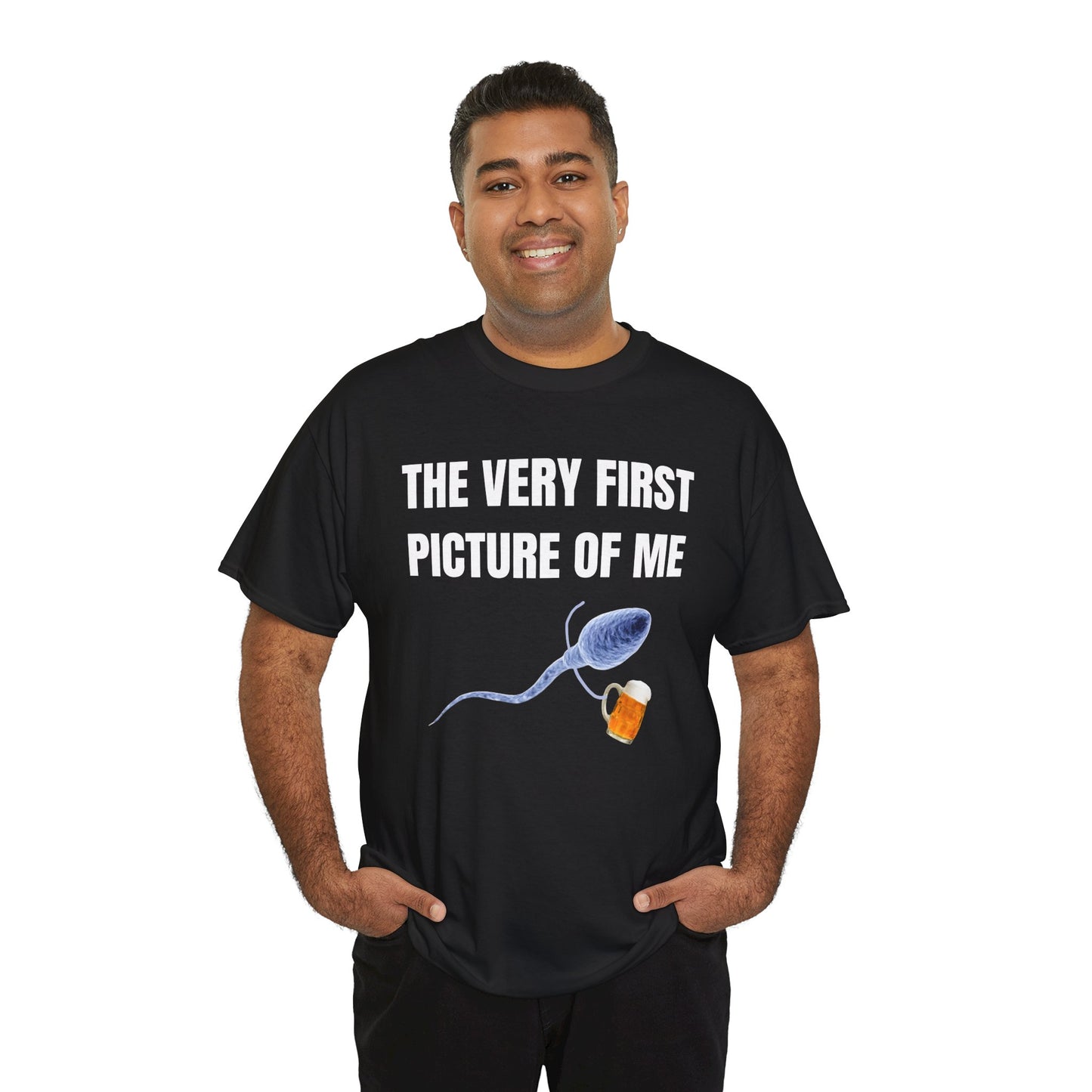 The Very First Picture Of Me Unisex Heavy Cotton Tee